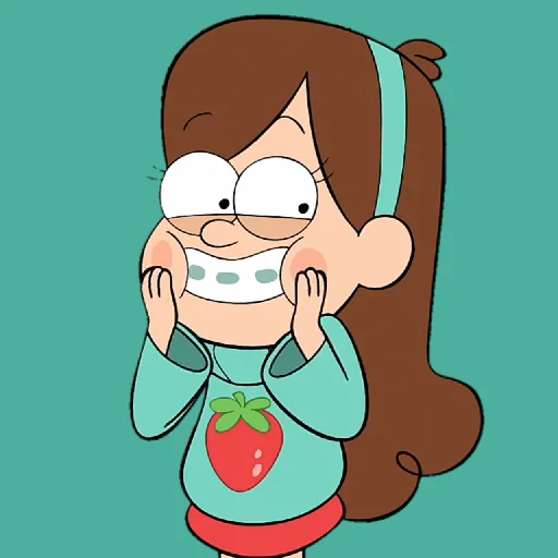 🙉 Стикер «Gravity falls Fadel» для Telegram