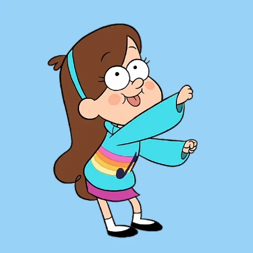 💃 Стикер «Gravity falls Fadel» для Telegram