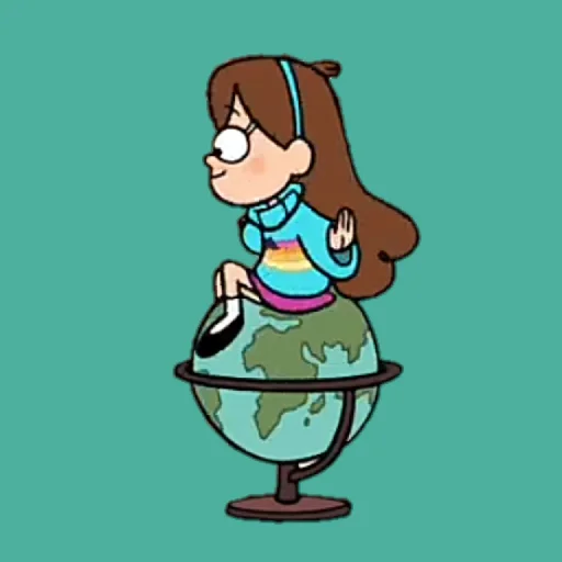 🌎 Стикер «Gravity falls Fadel» для Telegram