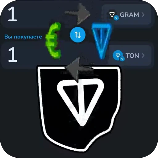 🚀 Стикер «Gram» для Telegram