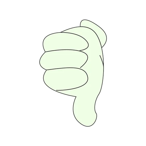 👎 Стикер «Грамотность» для Telegram
