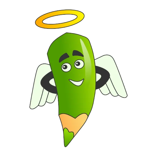😇 Стикер «Грамотность» для Telegram