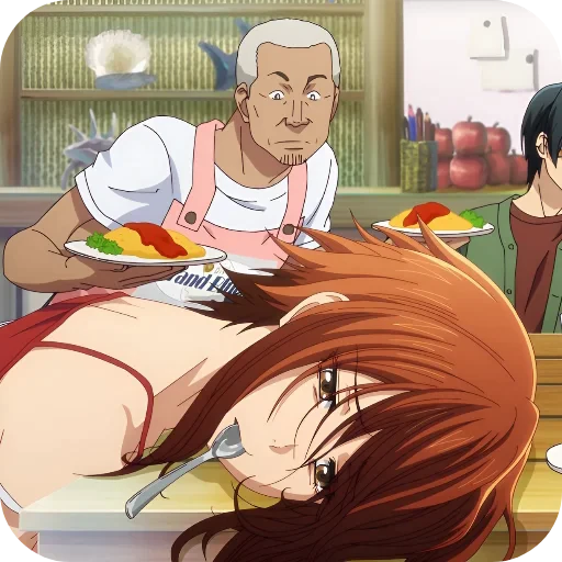 😒 Стикер «Grand Blue Dreaming» для Telegram