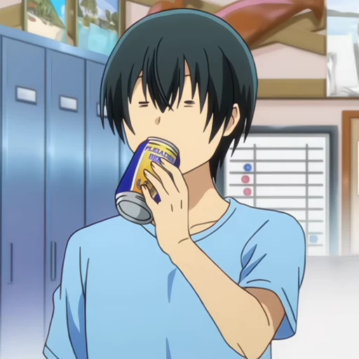 😐 Стикер «Grand Blue» для Telegram