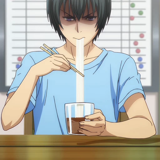 🍜 Стикер «Grand Blue» для Telegram