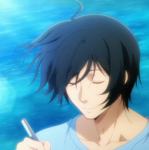 📝 Стикер «Grand Blue» для Telegram