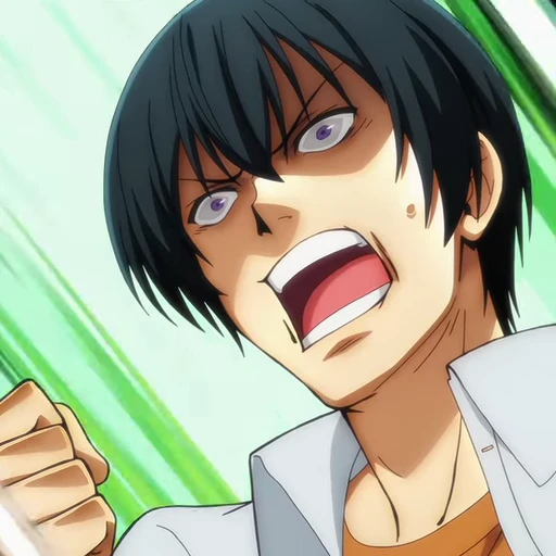 😠 Стикер «Grand Blue» для Telegram