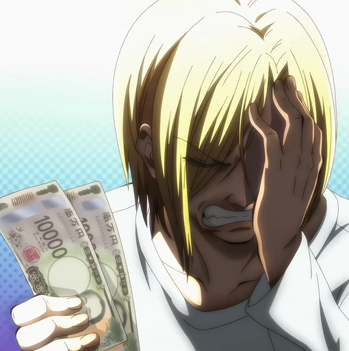 💵 Стикер «Grand Blue» для Telegram