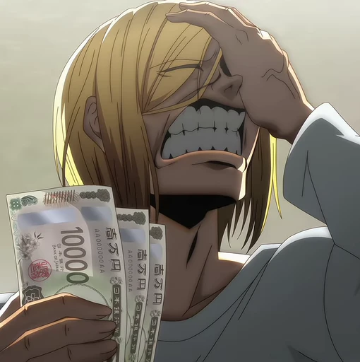 💵 Стикер «Grand Blue» для Telegram