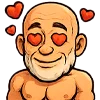 😍 Эмодзи «Дед Иннокентий» для Telegram