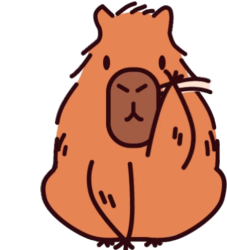 😉 Стикер «GrandPa Capybaras» для Telegram
