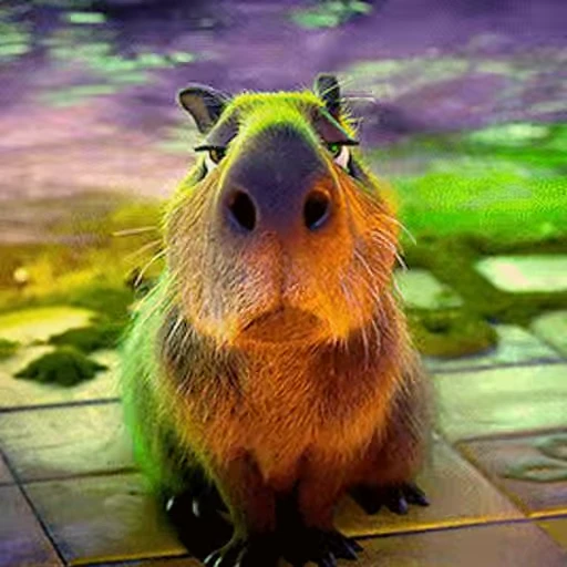 😘 Стикер «GrandPa Capybaras» для Telegram
