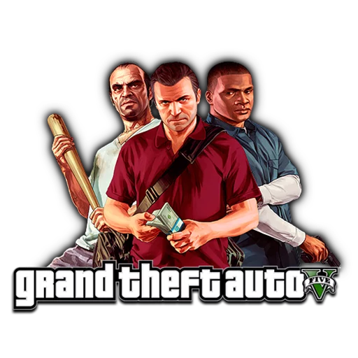 ️ Стикер «Grand Theft Auto - S4T.tv» для Telegram