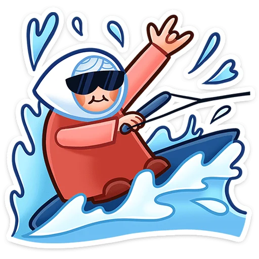 😎 Стикер «Бабуля» для Telegram