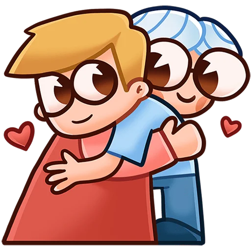 🫂 Стикер «Бабуля без текста» для Telegram