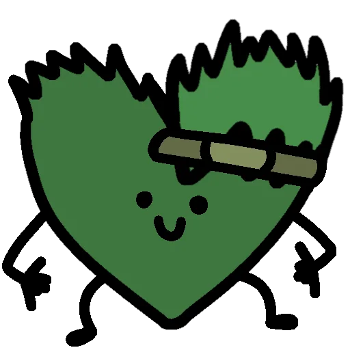 💚 Стикер «такая травка» для Telegram