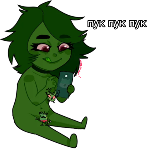 💨 Стикер «такая травка» для Telegram
