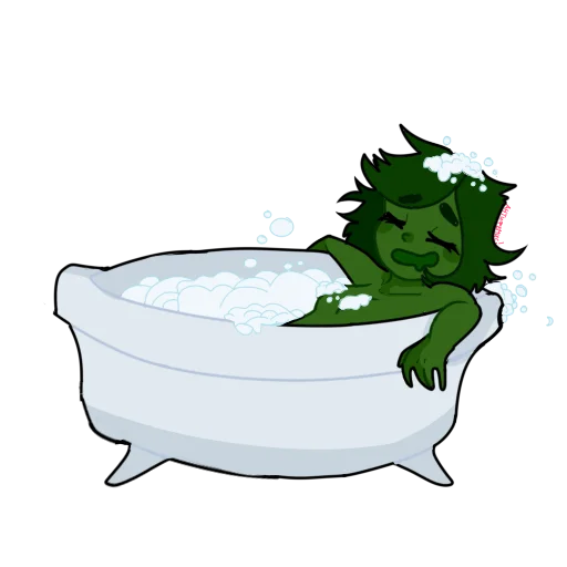 🛁 Стикер «такая травка» для Telegram