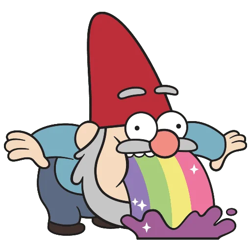 Стикерпак Гравити Фоллз для Telegram