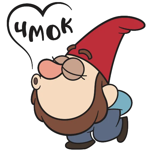 😘 Стикер «Гравити Фоллз» для Telegram