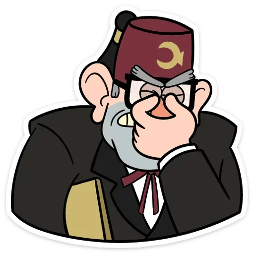 🤦 Стикер «Gravity_falls» для Telegram