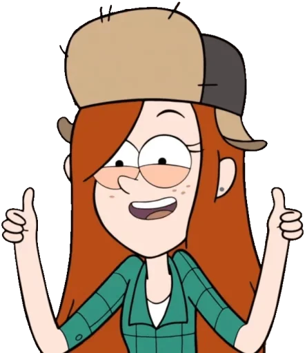 🙍‍♀️ Стикер «Gravity_falls» для Telegram
