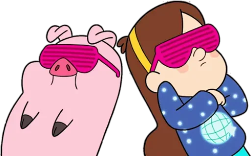 🕶 Стикер «Gravity_falls» для Telegram