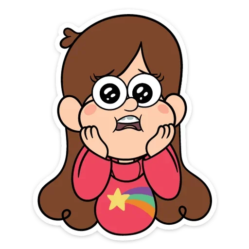 🙆‍♀️ Стикер «Gravity_falls» для Telegram