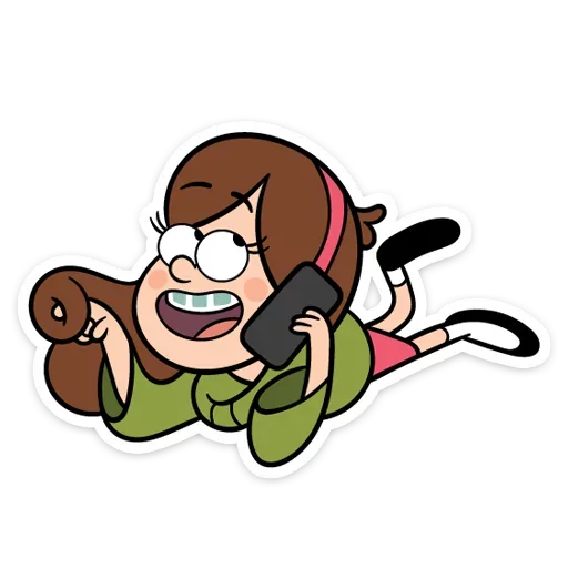 📞 Стикер «Собрали в один пак все стикеры Gravity Falls из ВК» для Telegram