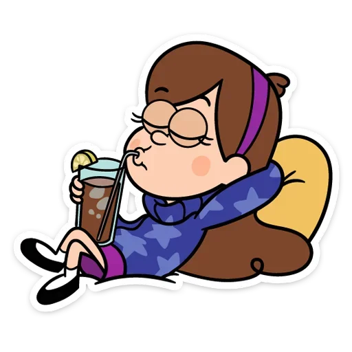🍧 Стикер «Собрали в один пак все стикеры Gravity Falls из ВК» для Telegram