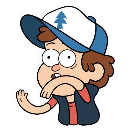 😲 Стикер «Собрали в один пак все стикеры Gravity Falls из ВК» для Telegram