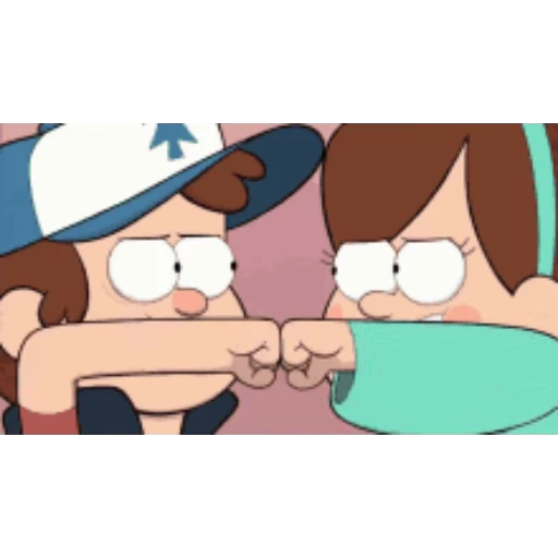 🤜 Стикер «Gravity Falls» для Telegram