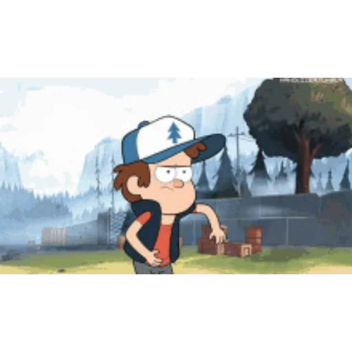🤨 Стикер «Gravity Falls» для Telegram