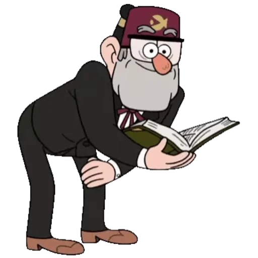 📖 Стикер «Gravity Falls» для Telegram
