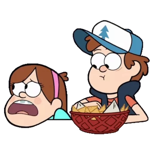 🫓 Стикер «Gravity Falls» для Telegram