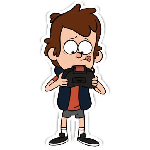 😟 Стикер «Gravity Falls / Гравити Фоллз» для Telegram