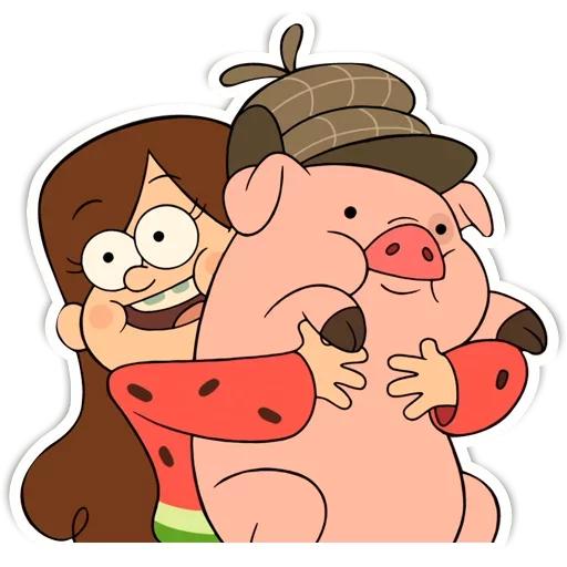 😍 Стикер «Gravity Falls / Гравити Фоллз» для Telegram