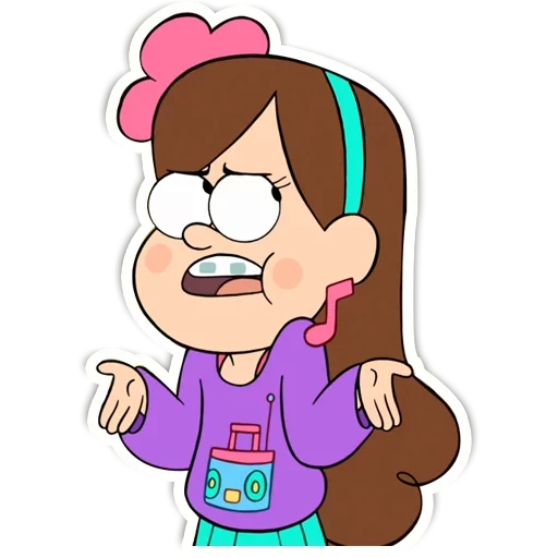 😒 Стикер «Gravity Falls / Гравити Фоллз» для Telegram