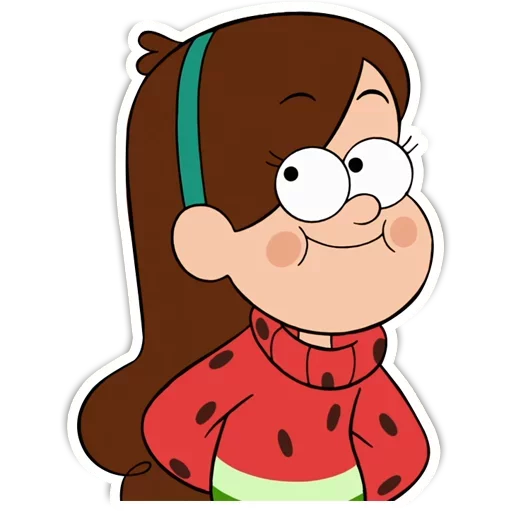 😆 Стикер «Gravity Falls / Гравити Фоллз» для Telegram
