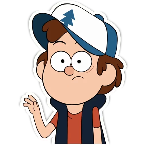 😏 Стикер «Gravity Falls / Гравити Фоллз» для Telegram
