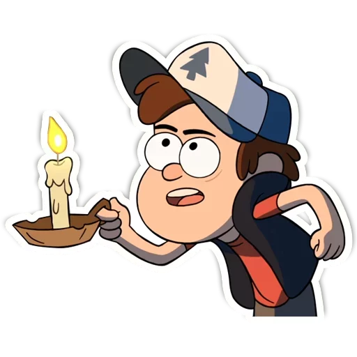 😊 Стикер «Gravity Falls / Гравити Фоллз» для Telegram