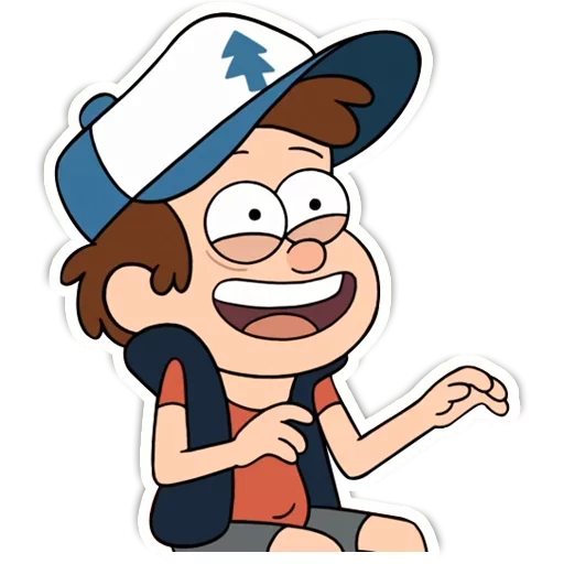 😛 Стикер «Gravity Falls / Гравити Фоллз» для Telegram