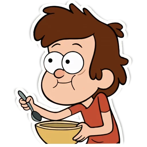 😱 Стикер «Gravity Falls / Гравити Фоллз» для Telegram