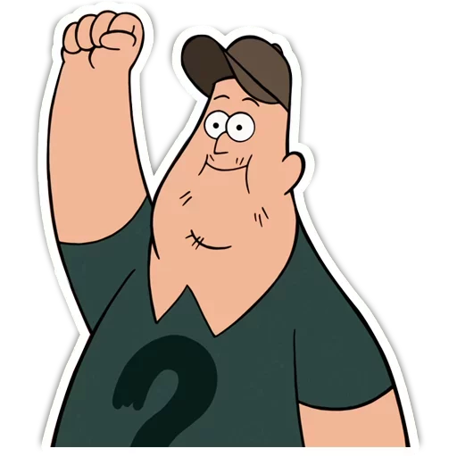 😏 Стикер «Gravity Falls / Гравити Фоллз» для Telegram