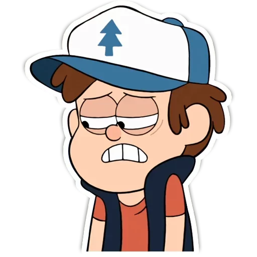 😥 Стикер «Gravity Falls / Гравити Фоллз» для Telegram