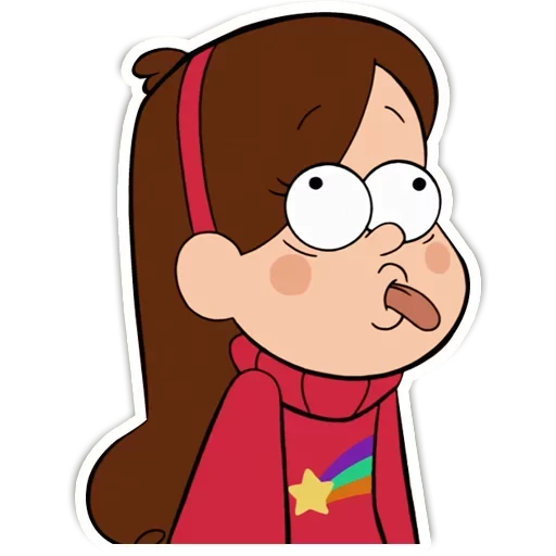☹️ Стикер «Gravity Falls / Гравити Фоллз» для Telegram