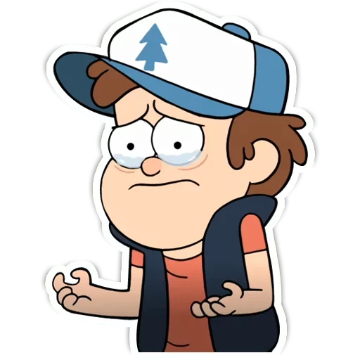 😕 Стикер «Gravity Falls / Гравити Фоллз» для Telegram
