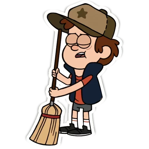 😐 Стикер «Gravity Falls / Гравити Фоллз» для Telegram