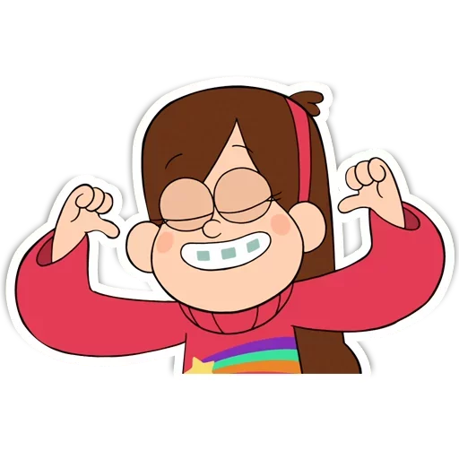 😎 Стикер «Gravity Falls / Гравити Фоллз» для Telegram