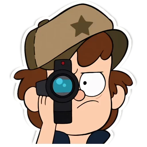 😒 Стикер «Gravity Falls / Гравити Фоллз» для Telegram